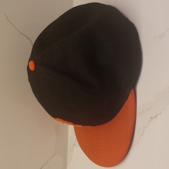 NEW Era Official On-Field Cap San Francisco Giants Baseball Cap Black Oran - Picture 2 of 9